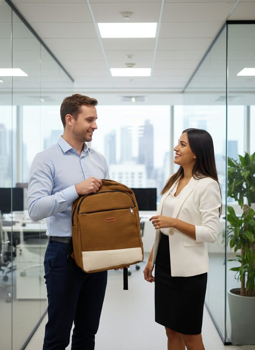 Premium Jute Backpack