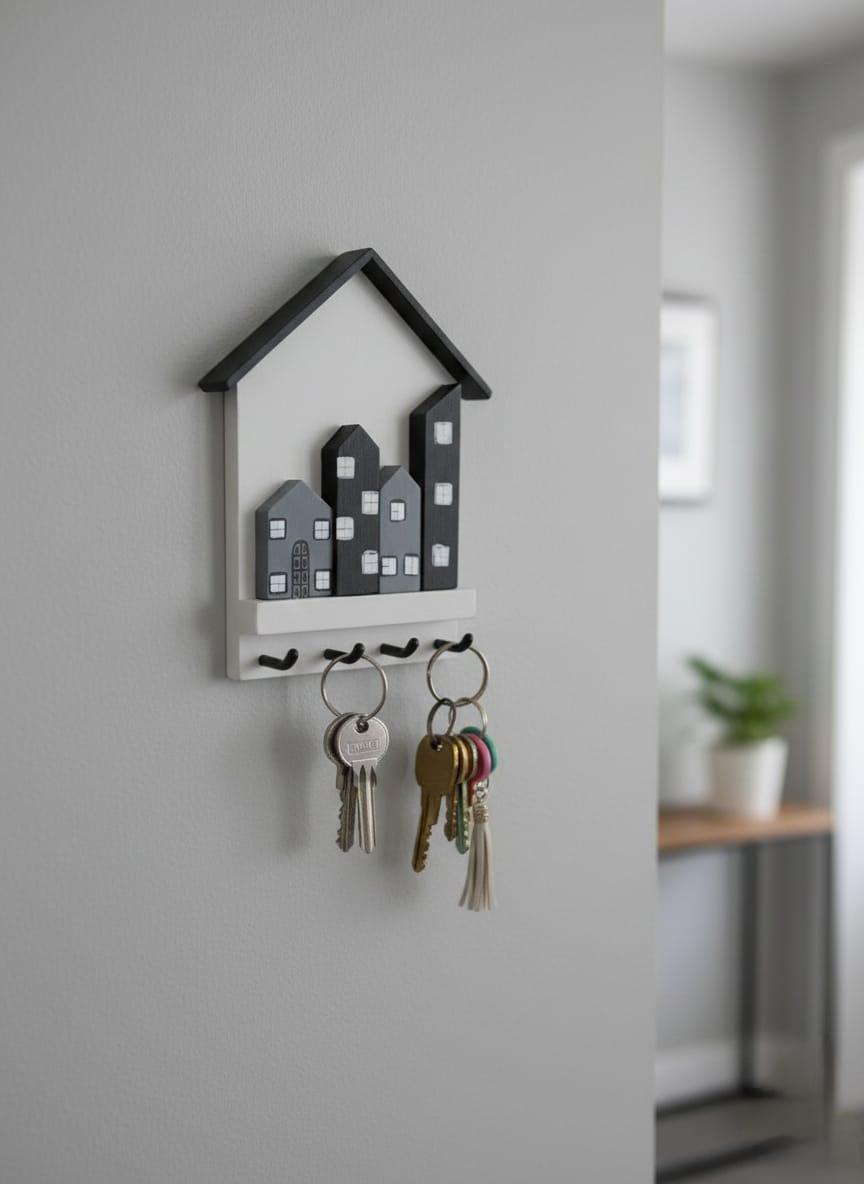 Wooden Key Holder