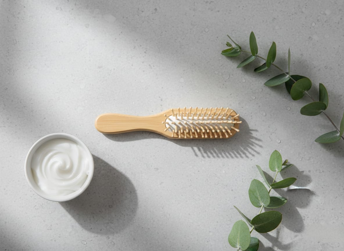 Bamboo Hair Brush (Small) | Natural & Gentle Hair Care